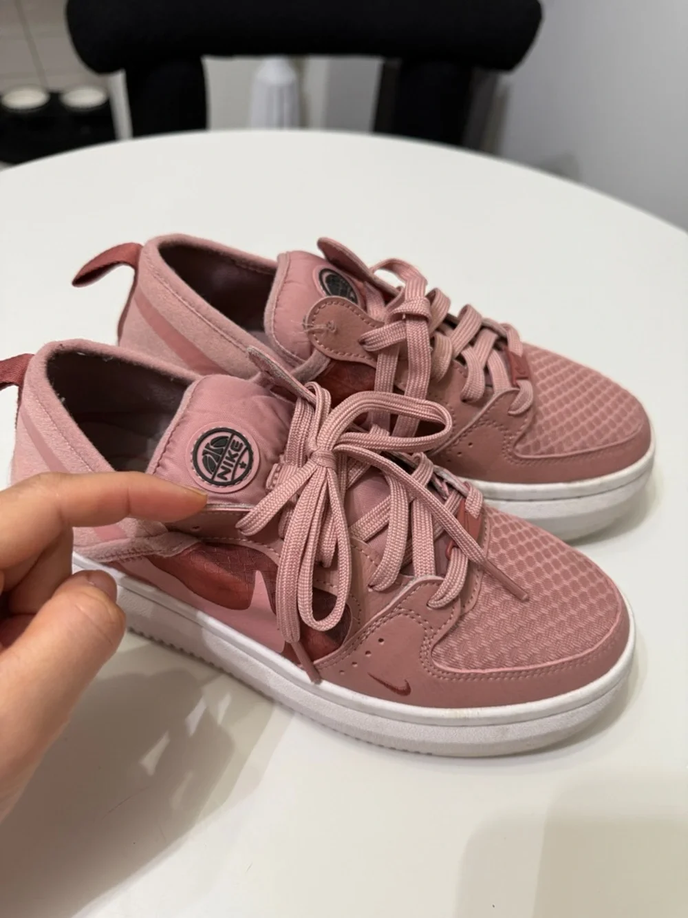 Nike‎ Court Vision Alta Women's Pink Platform Sneakers